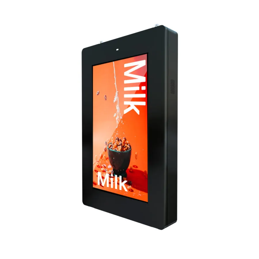 BS863 Outdoor Wall Mounted /Free-standing 2-in-1 Digital Signage Display - Becker Screen BS863 Outdoor Wall Mounted /Free-standing 2-in-1 Digital Signage Display