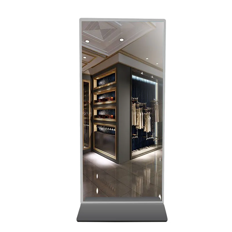 BS870 Magic Mirror Stand Alone Digital Signage - Becker Screen BS870 Magic Mirror Stand Alone Digital Signage