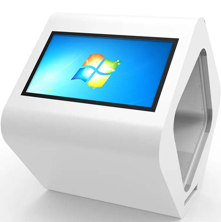 BS845 Shopping mall double screen PC Interactive Kiosk Display - Becker Screen BS845 Shopping mall double screen PC Interactive Kiosk Display