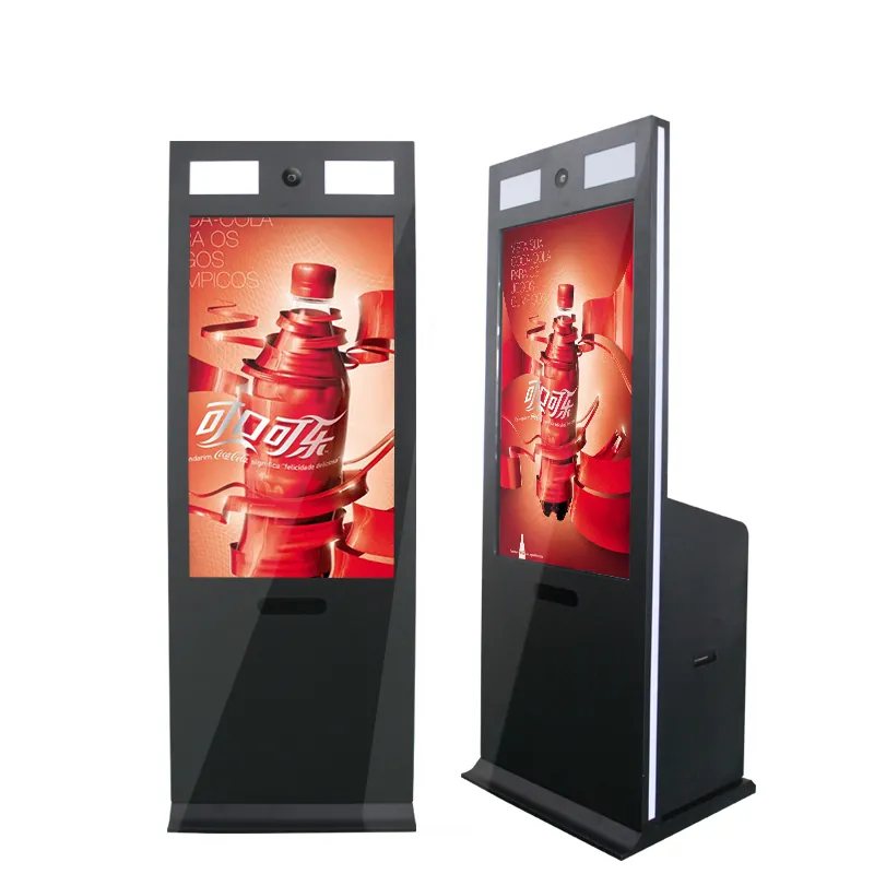BS814 Stand alone photobooth Digital Signage Advertising - Becker Screen BS814 Stand alone photobooth Digital Signage Advertising
