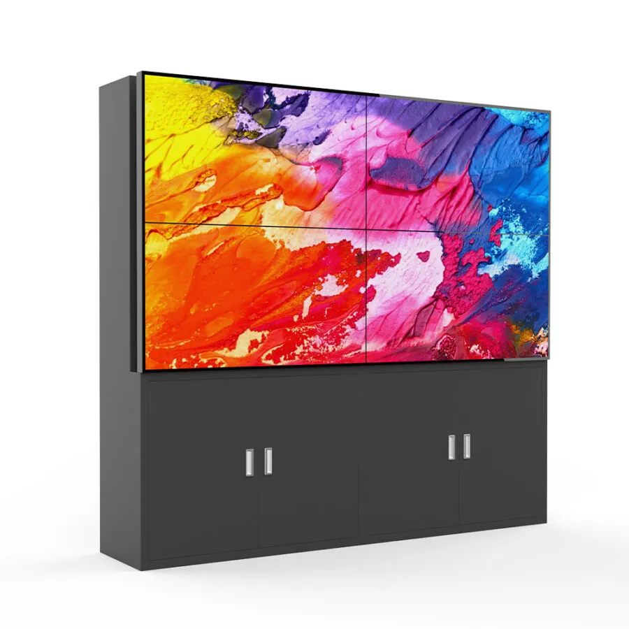 BS55SBX18 55 inch 1.8mm 500nit Seamless LCD Digital Signage Video Wall Screen - Becker Screen BS55SBX18 55 inch 1.8mm 500nit Seamless LCD Digital Signage Video Wall Screen