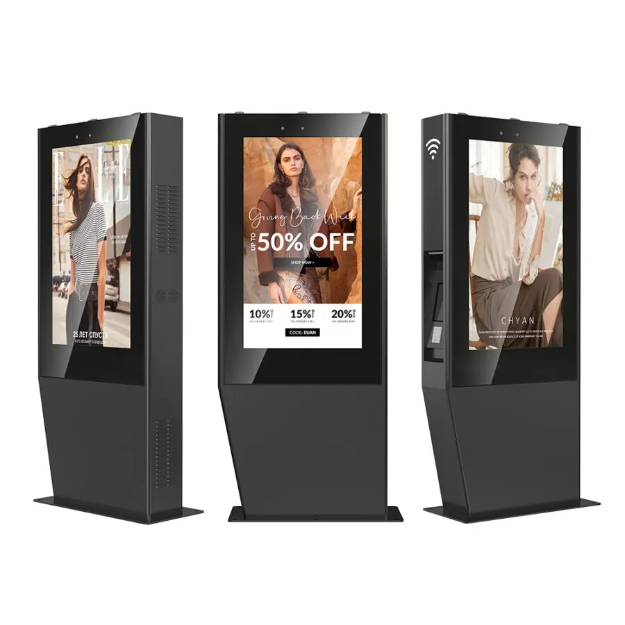 BS957 Outdoor LCD Digital Signage Advertising Display Screens With Wifi - Becker Screen BS957 Outdoor LCD Digital Signage Advertising Display Screens With Wifi