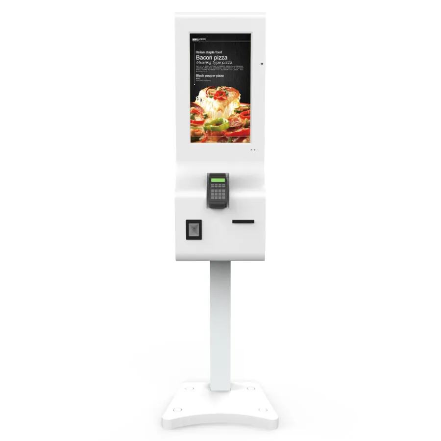 BS958 Restaurant Menu ordering stand alone LCD - Becker Screen BS958 Restaurant Menu ordering stand alone LCD