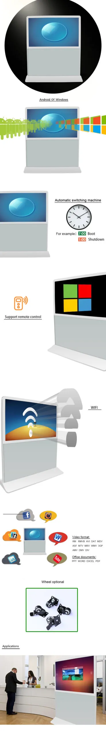 BS906 Stand Alone Digital Signage Advertising player