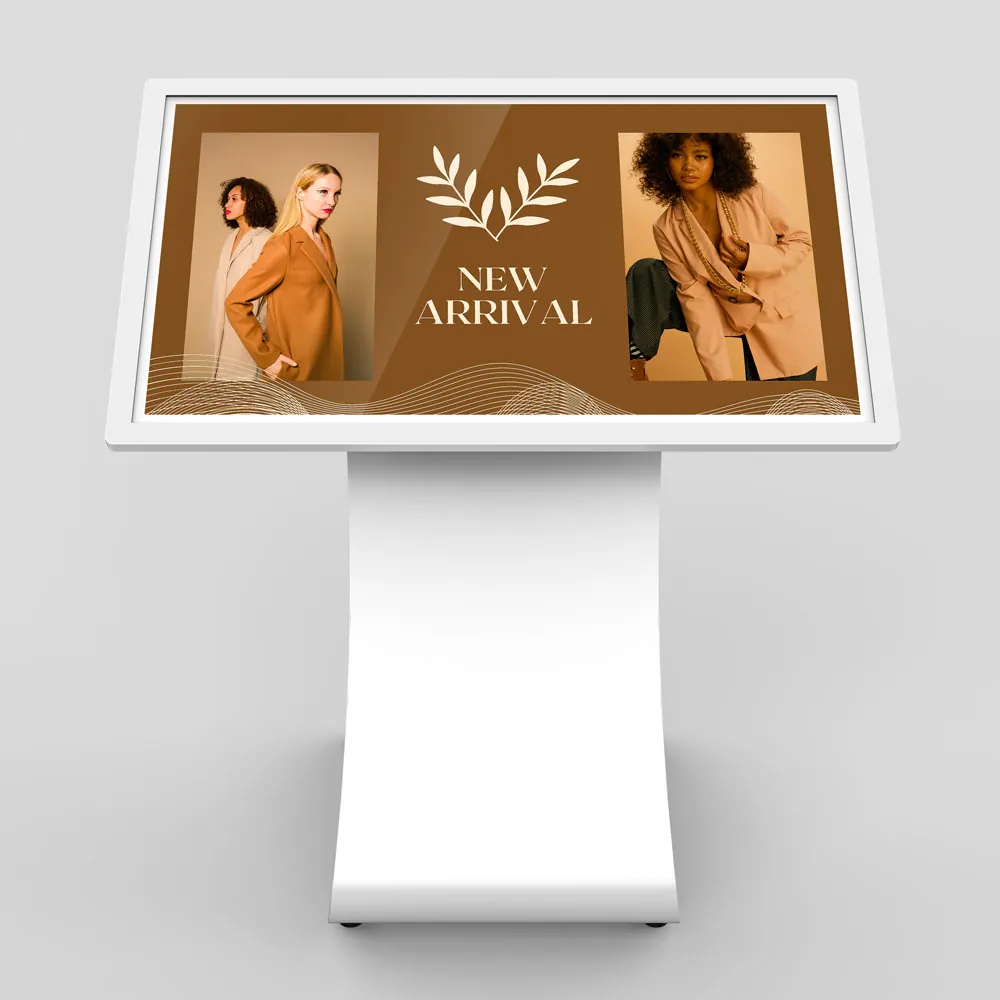 BS831 Interactive Multimedia Information Kiosk With HD LCD Screen