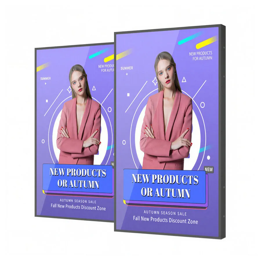 Jednostrani LCD reklamni zaslon za izlog – MWE664