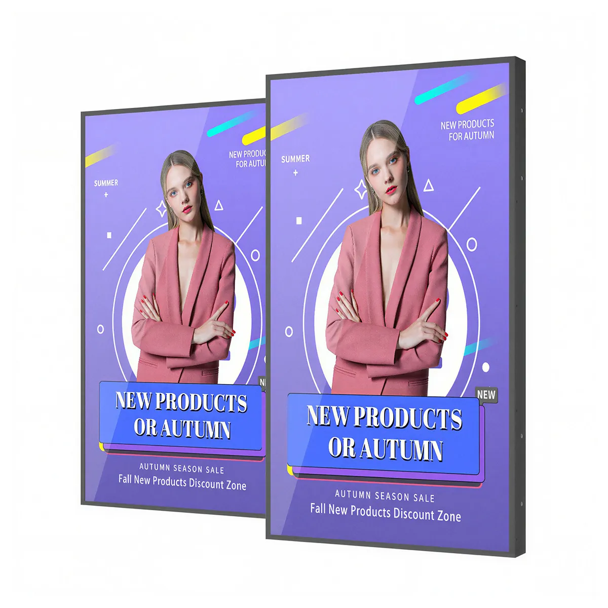 Jednostrani LCD reklamni zaslon za izlog – MWE664