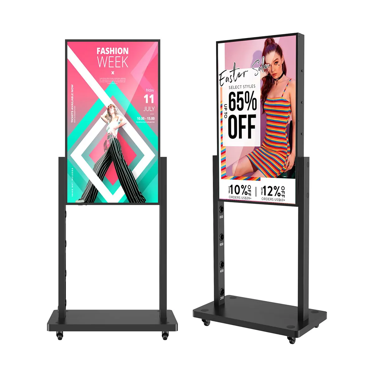 Jednostrani LCD reklamni zaslon za izlog – MWE664