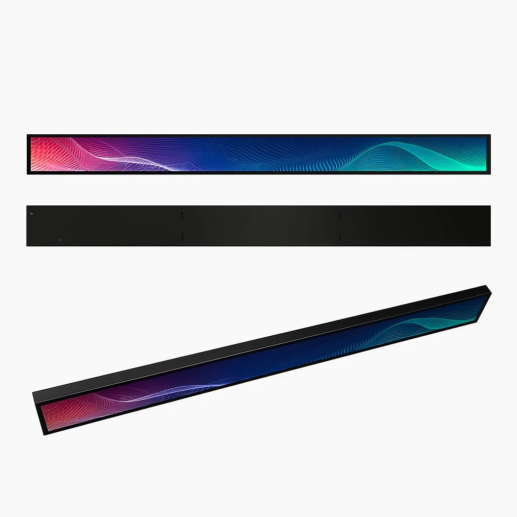 LCD reklamni zaslon za police MWE663