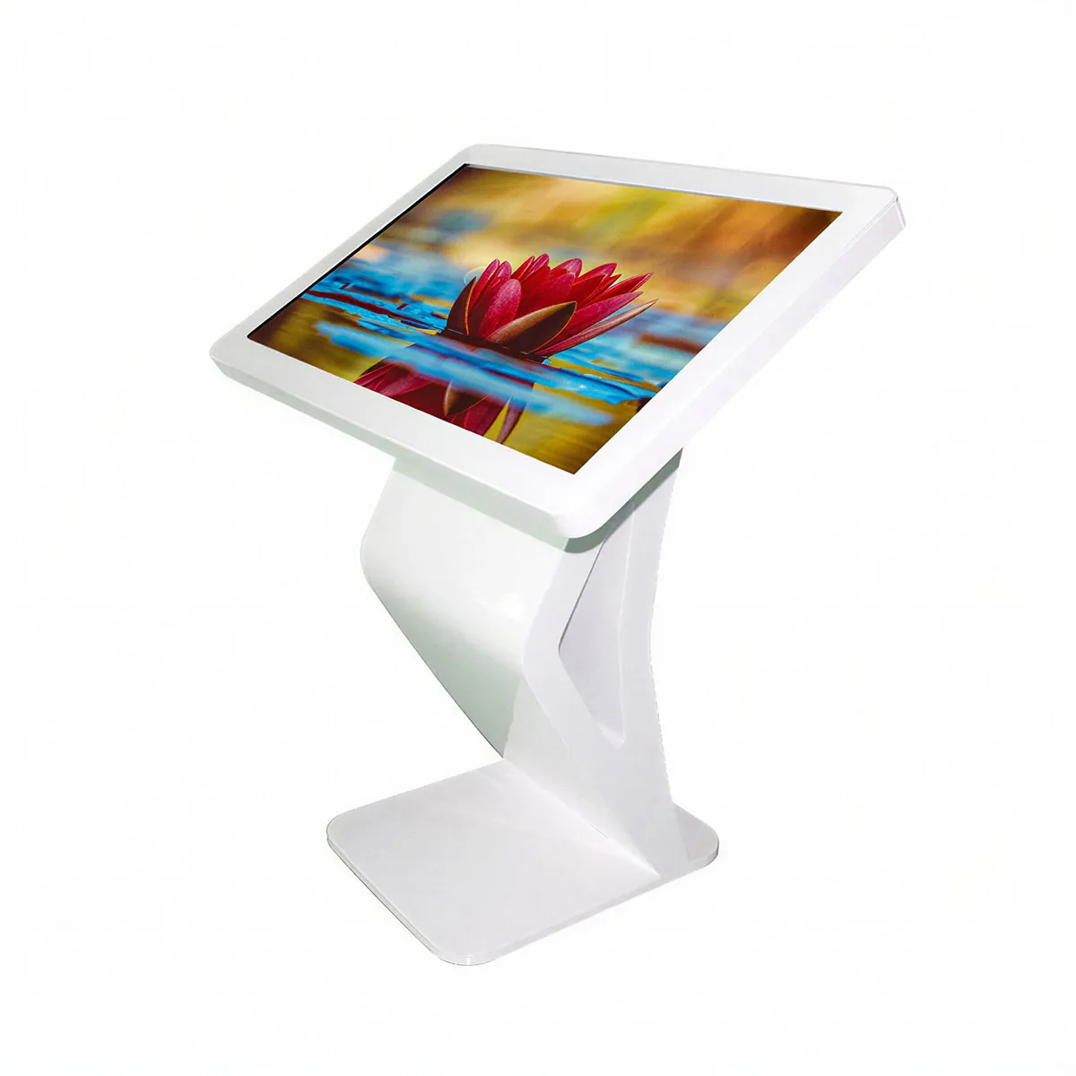 BS832 Stand Alone Multi Touch Multimedia Kiosk All In One Kiosk