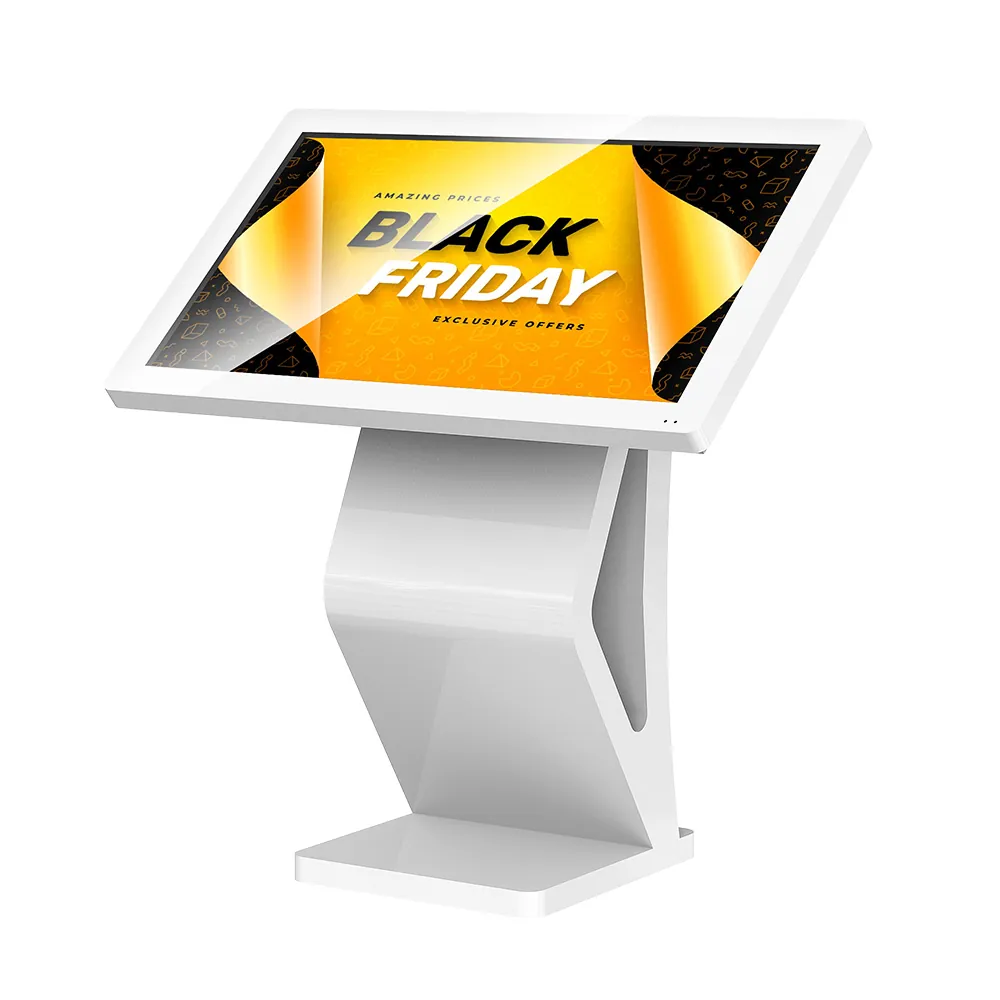 BS832 Stand Alone Multi Touch Multimedia Kiosk All In One Kiosk