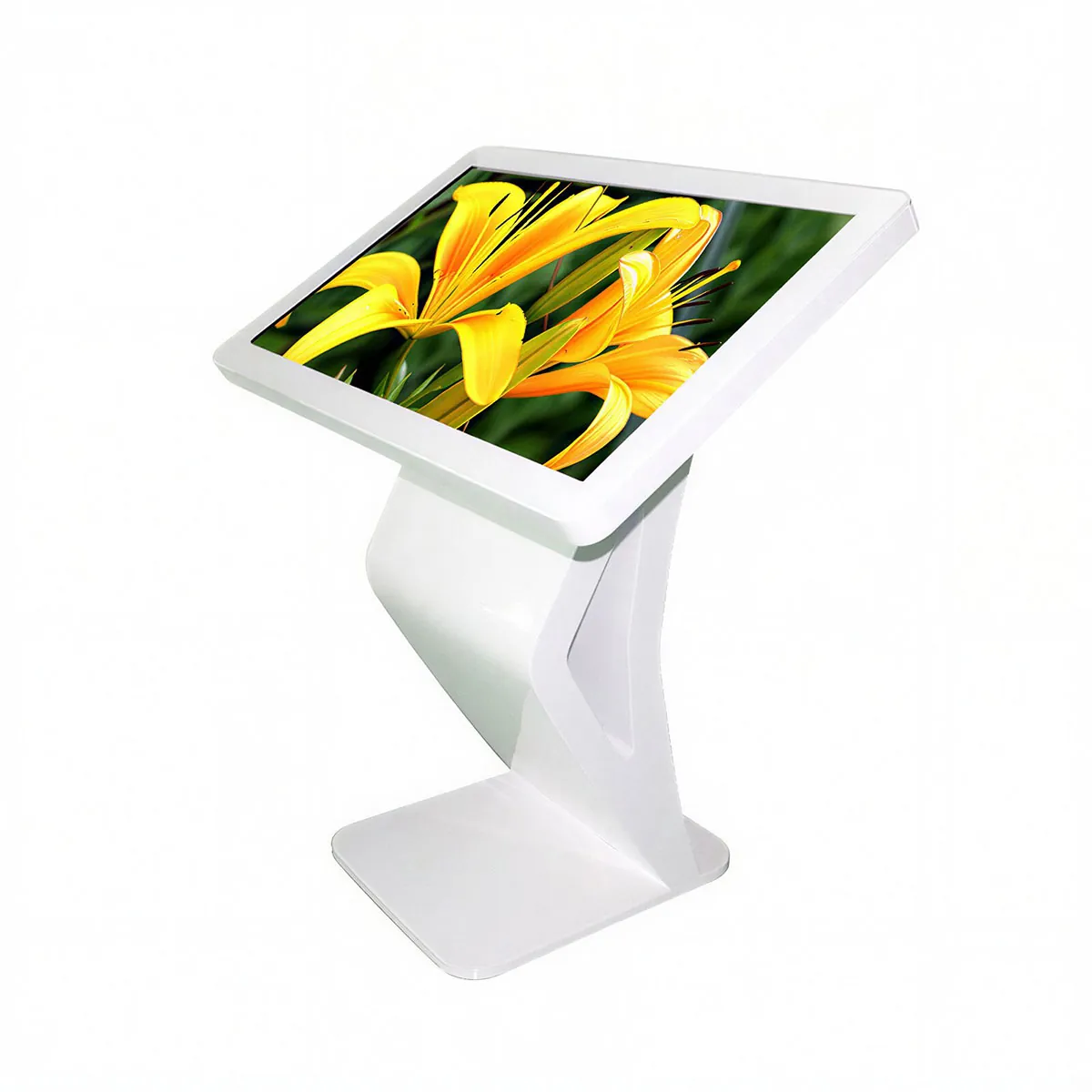 BS832 Stand Alone Multi Touch Multimedia Kiosk All In One Kiosk