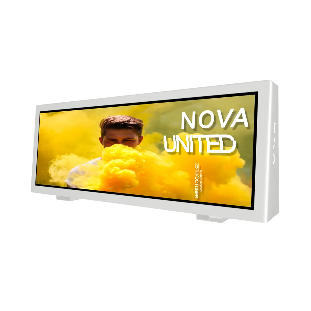 BS Taxi Top Outdoor P2.0 High Resolution Integrated Smart Control System Ip65 Taxi Top LED Display Full Color