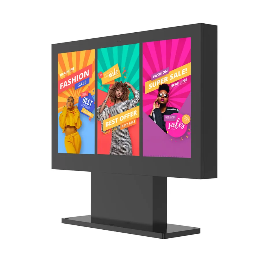 Trodjelni vanjski digitalni zaslon – MWE989 - Becker Screen Trodjelni vanjski digitalni zaslon – MWE989