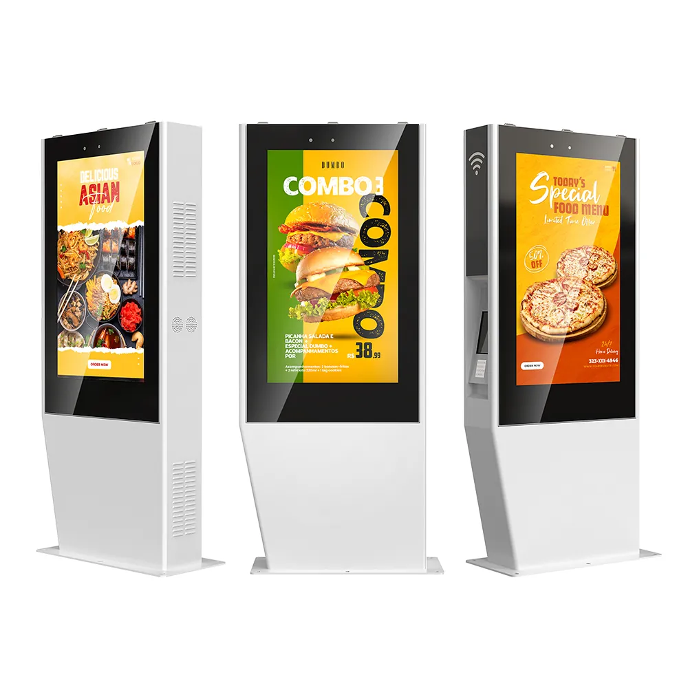 BS957 Outdoor LCD Digital Signage Advertising Display Screens With Wifi