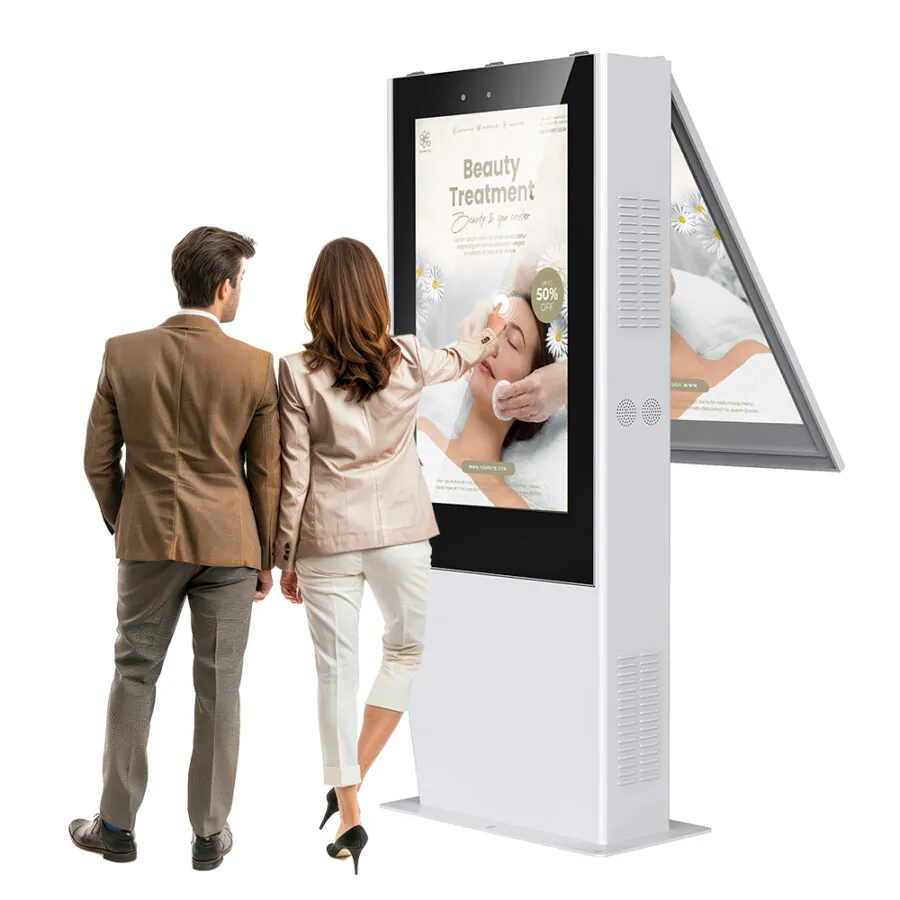 BS957 Outdoor LCD Digital Signage Advertising Display Screens With Wifi