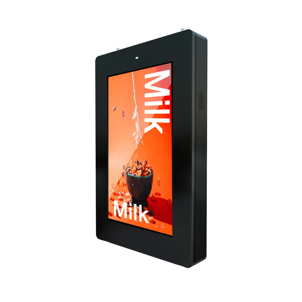 BS863 Outdoor Wall Mounted /Free-standing 2-in-1 Digital Signage Display