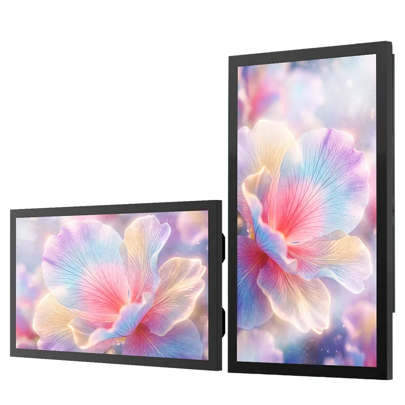 BS867  Outdoor Wall Mouted / Standalone 2 in 1 Screen 55 inch - Becker Screen BS867  Outdoor Wall Mouted / Standalone 2 in 1 Screen 55 inch