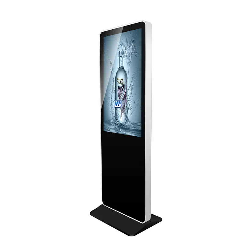 BS821 iPhone & iPad Style Stand Alone Digital Signage LCD Advertising Display - Becker Screen BS821 iPhone & iPad Style Stand Alone Digital Signage LCD Advertising Display