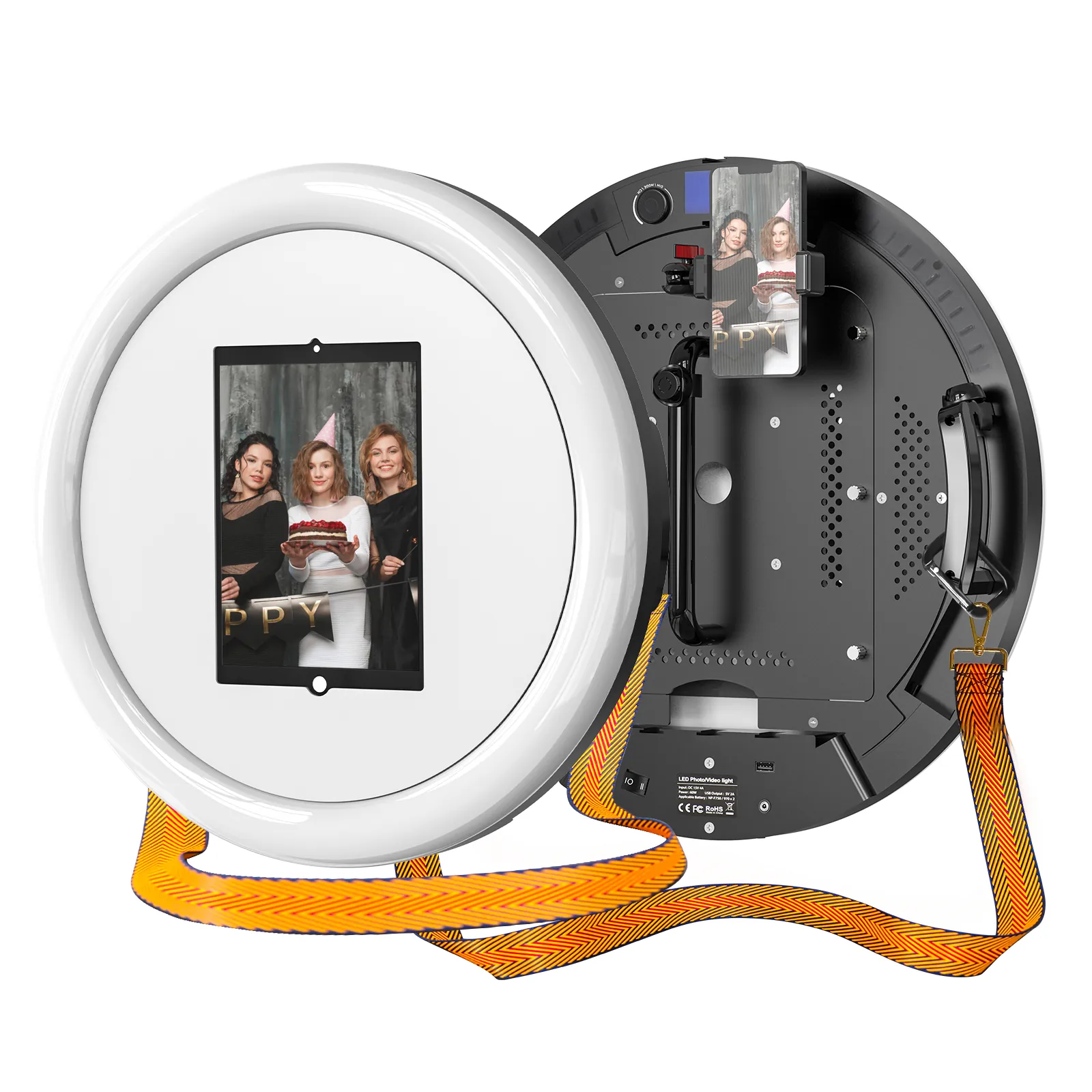Handheld ipad photo booth