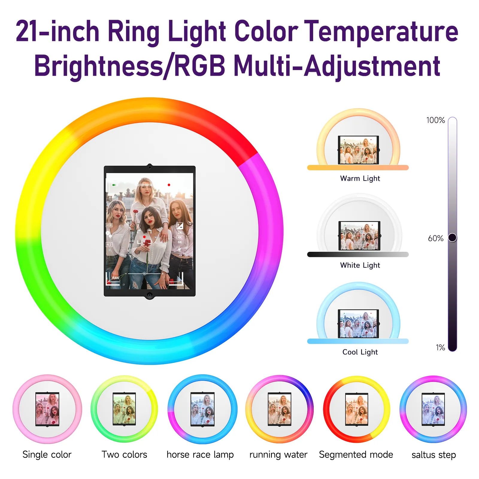 Handheld ipad photo booth