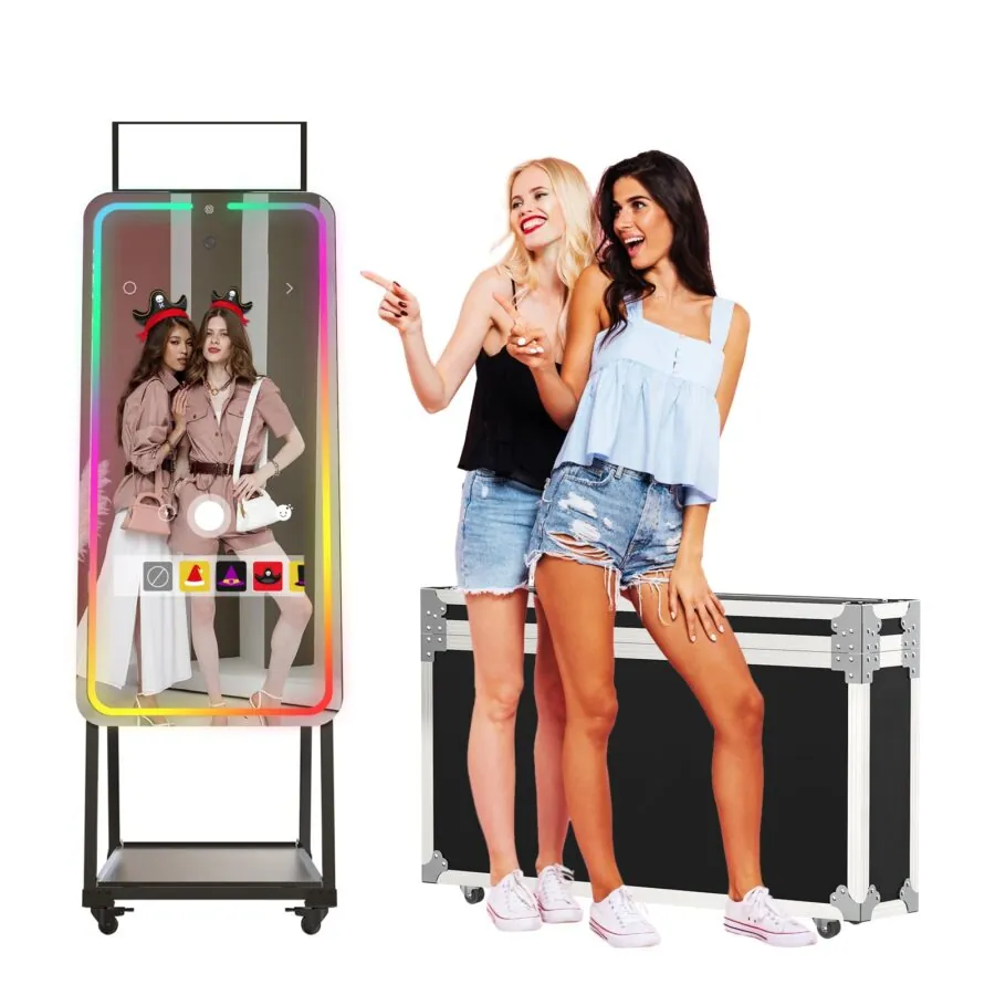 BS Magic mirror photo booth - Becker Screen BS Magic mirror photo booth