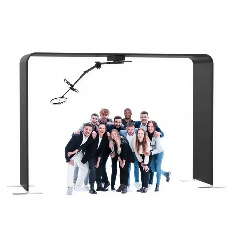 Sky360 Photo Booth – 360° Video platforma za event industriju - Becker Screen Sky360 Photo Booth – 360° Video platforma za event industriju