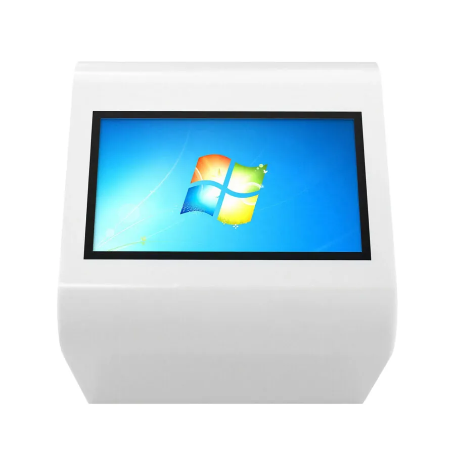 BS845 Shopping mall double screen PC Interactive Kiosk Display