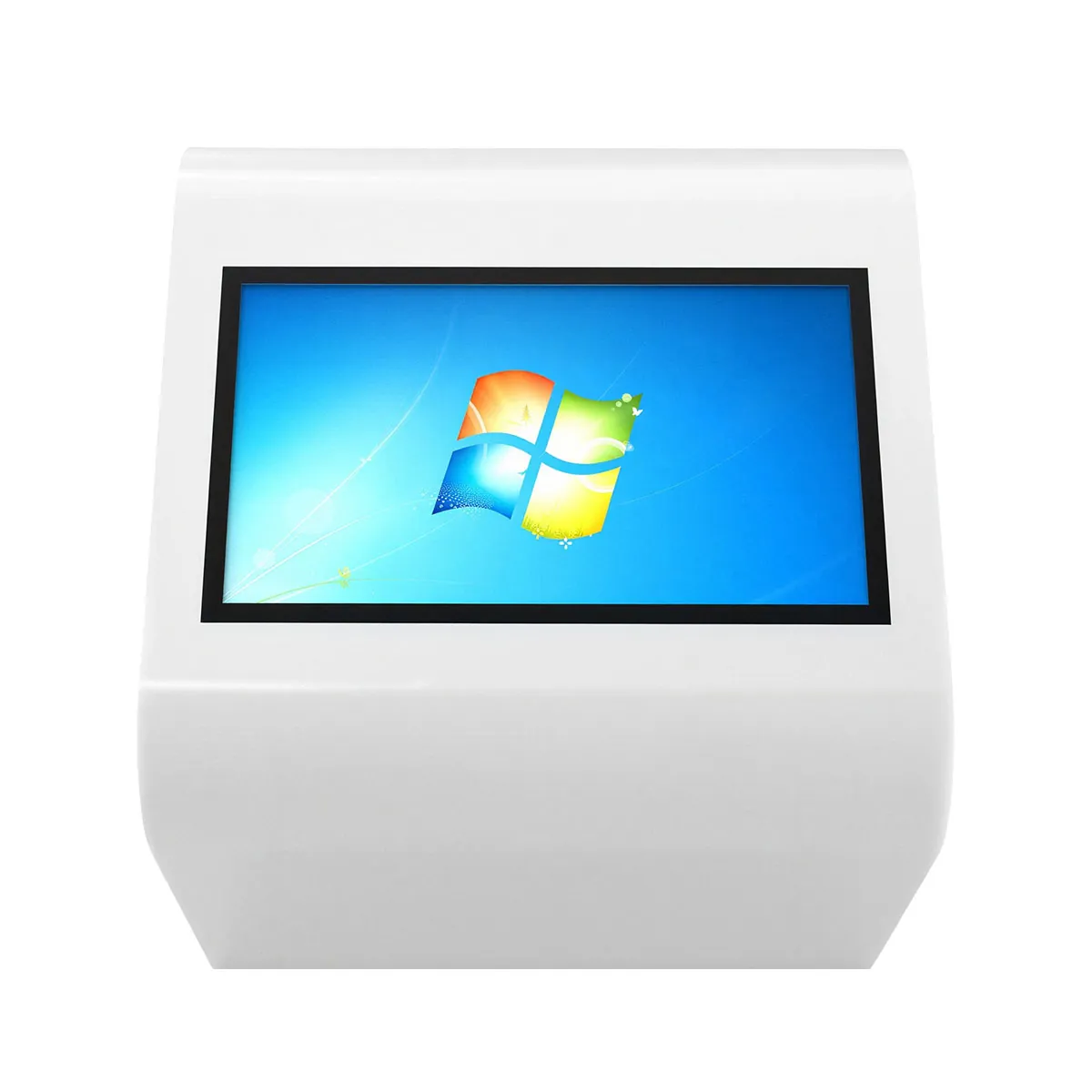 BS845 Shopping mall double screen PC Interactive Kiosk Display