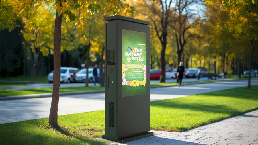 Kako LED totemi i outdoor LCD zasloni mijenjaju vidljivost brenda - Becker Screen 