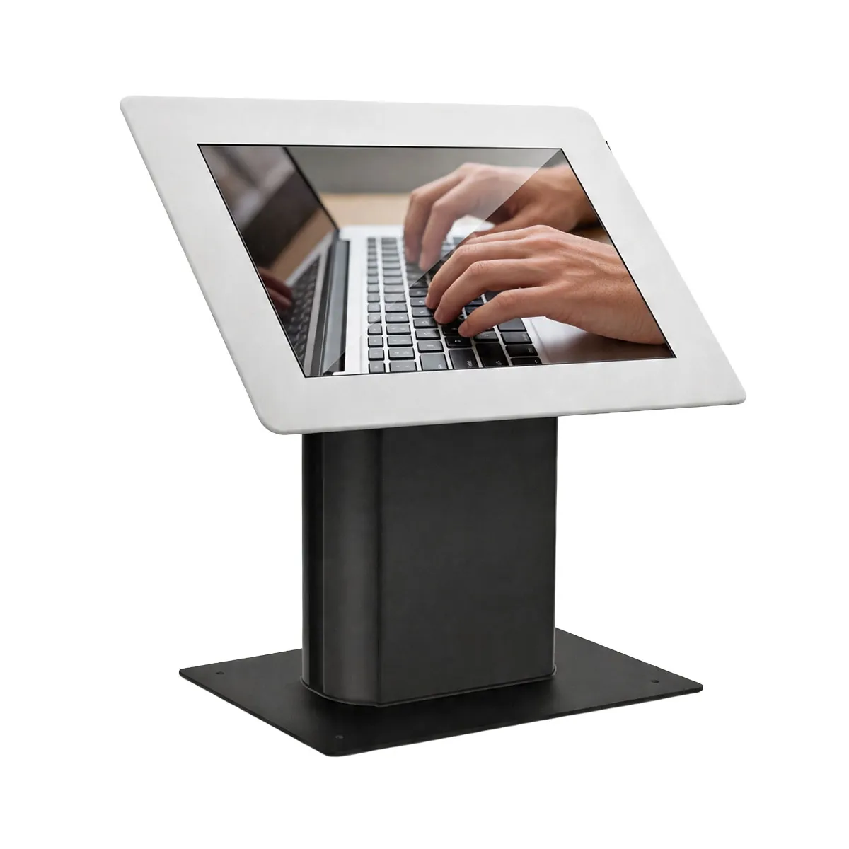 BS919 Fashion Touch Multimedia Kiosk For Bank