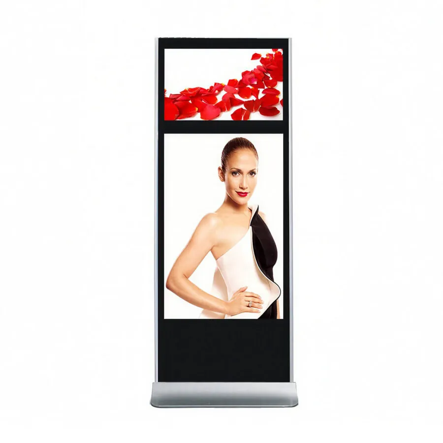 Samostojeći LCD reklamni zaslon s dvostrukim ekranom – MWE879 - Becker Screen Samostojeći LCD reklamni zaslon s dvostrukim ekranom – MWE879