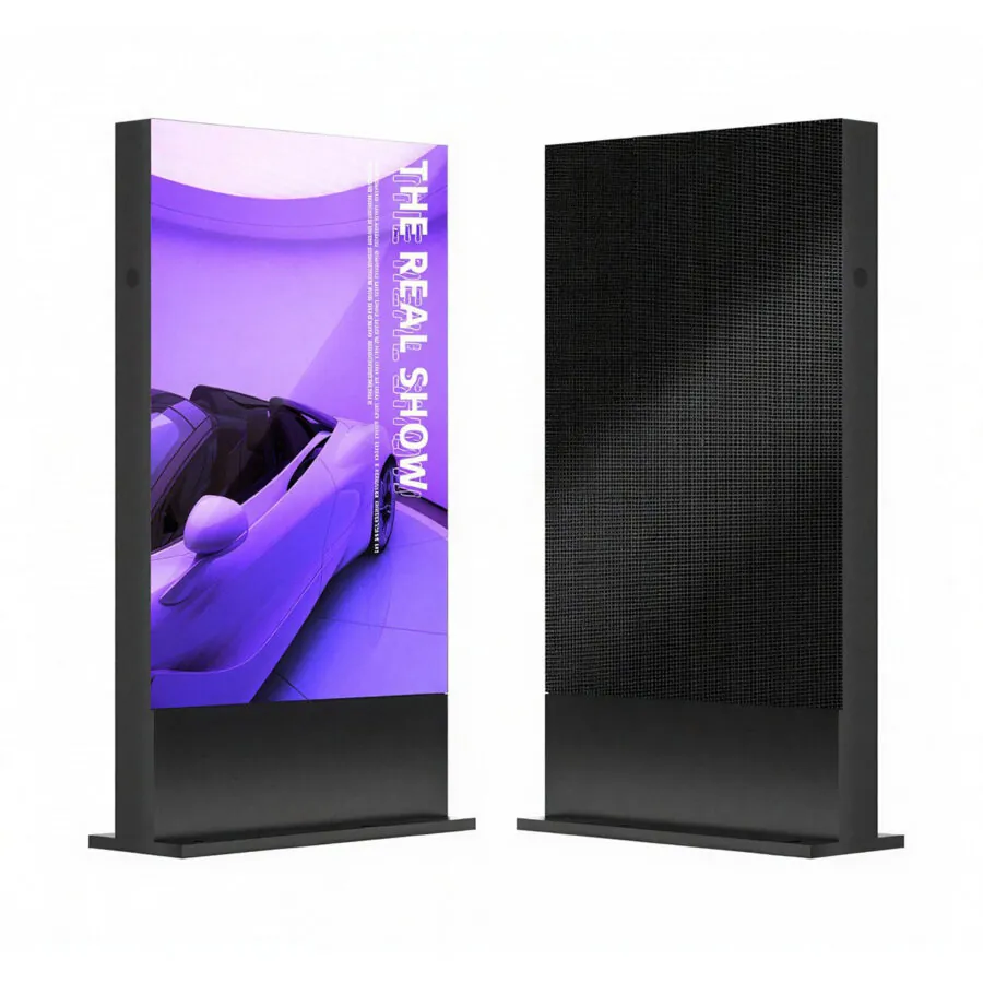 BS Indoor P2 P2.5 P3 P4 P5 High Brightness Full Color LED Video Wall Module Advertising Bright Screen Sign Floor Stand Display